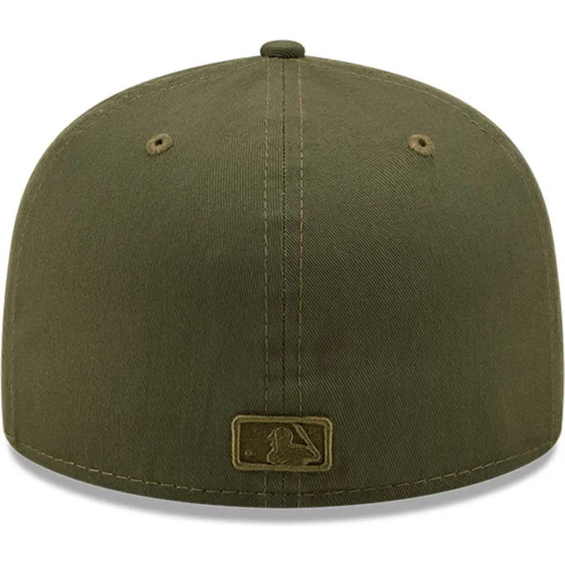 mutzen-flach-grun-angepasst-59fifty-league-essential-der-new-york-yankees-mlb-von-new-era
