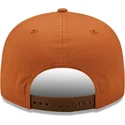 mutzen-flach-braun-snapback-marron-9fifty-league-essential-der-los-angeles-dodgers-mlb-von-new-era