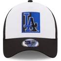 mutzen-gebogen-schwarz-snapback-a-frame-team-patch-der-los-angeles-dodgers-mlb-von-new-era