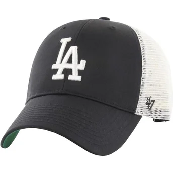 Mützen gebogen schwarz snapback MVP Branson der Los Angeles Dodgers MLB von 47 Brand