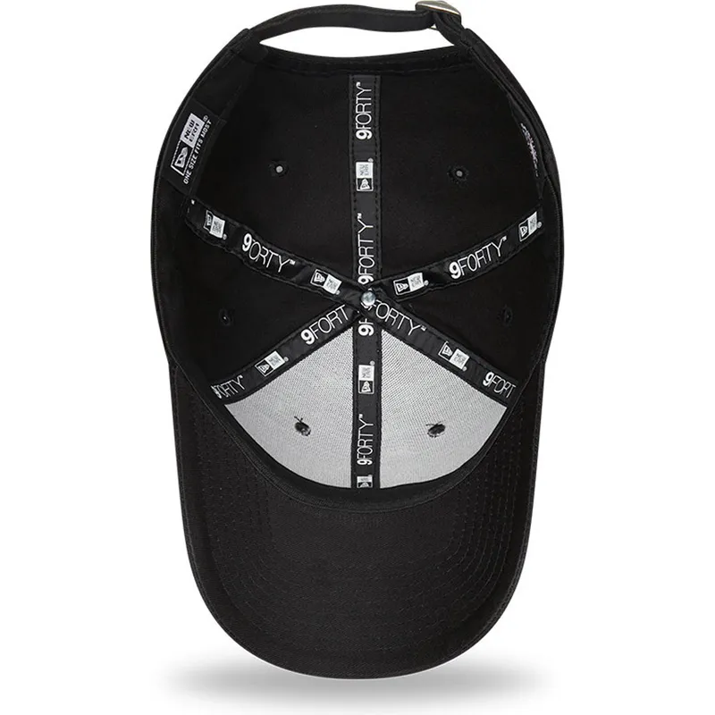 mutzen-gebogen-schwarz-verstellbares-band-9forty-neon-pack-der-los-angeles-dodgers-mlb-von-new-era