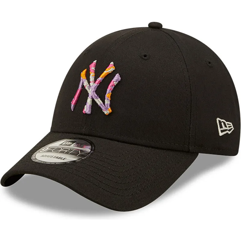 mutzen-gebogen-schwarz-verstellbares-band-9forty-camo-infill-der-new-york-yankees-mlb-von-new-era