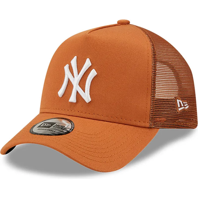 mutzen-gebogen-braun-snapback-a-frame-tonal-mesh-der-new-york-yankees-mlb-von-new-era mutzen-gebogen-braun-snapback-a-frame-tonal-mesh-der-new-york-yankees-mlb-von-new-era