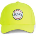 gelbe-gebogene-snapback-kappe-kustom-kulture-col-yel1-von-von-dutch