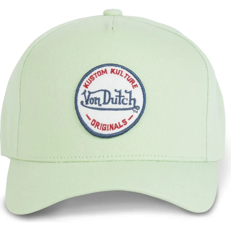 mutzen-gebogen-grun-snapback-von-von-dutch