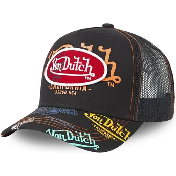 Mützen gebogen schwarz snapback BRA BLA2 von Von Dutch