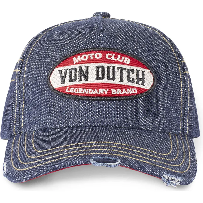 gebogene-jeans-blaue-kappe-moto-club-moto-von-von-dutch gebogene-jeans-blaue-kappe-moto-club-moto-von-von-dutch