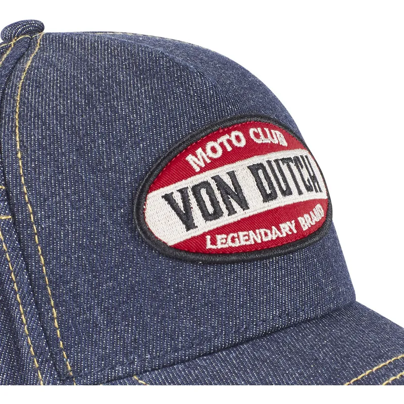 gebogene-jeans-blaue-kappe-moto-club-moto-von-von-dutch gebogene-jeans-blaue-kappe-moto-club-moto-von-von-dutch