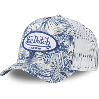 Mützen gebogen blau snapback FLO B von Von Dutch
