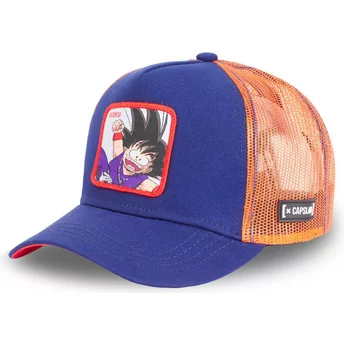 Casquette trucker bleue et orange Son Goku DB2 GOK Dragon Ball Capslab