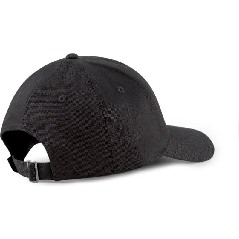 schwarze-verstellbare-curved-cap-mit-schwarzem-classics-archive-logo-von-puma