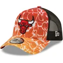 mutzen-gebogen-orange-snapback-a-frame-summer-city-der-chicago-bulls-nba-von-new-era