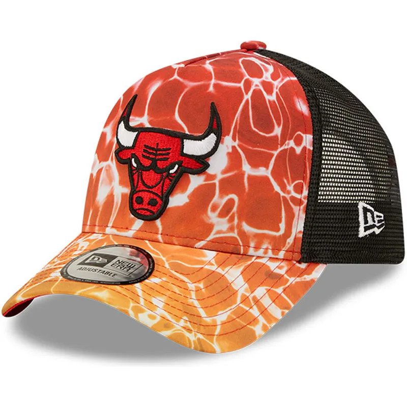 mutzen-gebogen-orange-snapback-a-frame-summer-city-der-chicago-bulls-nba-von-new-era