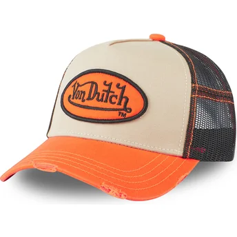 Mützen gebogen orange snapback ORA von Von Dutch