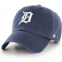47-brand-curved-brim-detroit-tigers-mlb-clean-up-navy-blue-cap