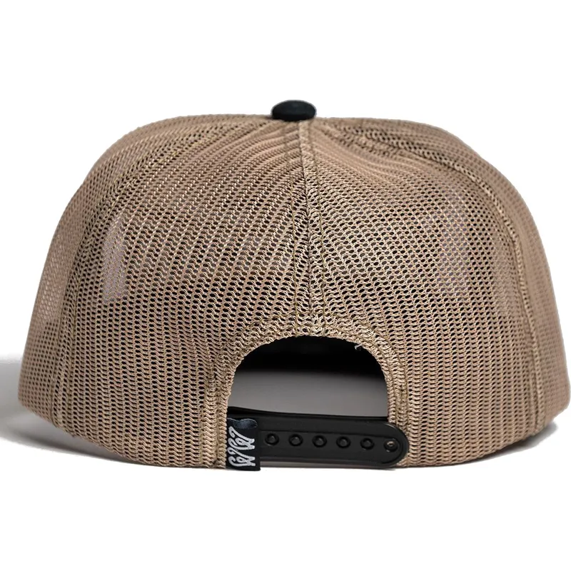 flache-trucker-kappe-weiss-schwarz-und-gold-spitfire-gold-ww19-von-wheels-and-waves
