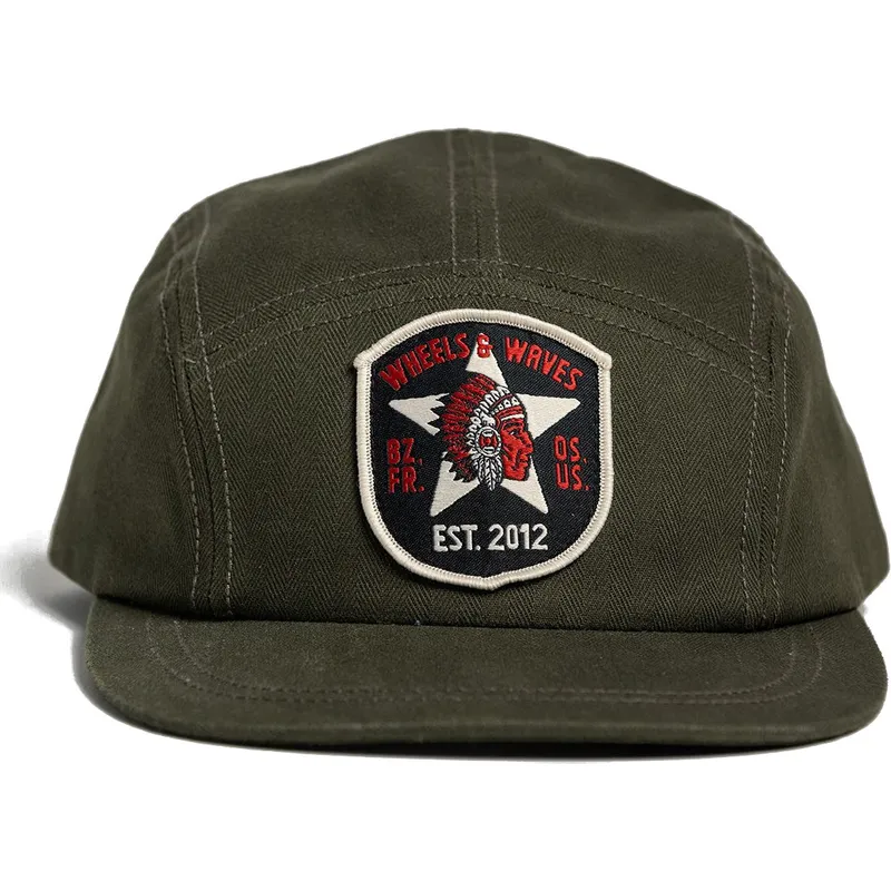 braune-6-panel-kappe-verstellbar-starfire-ww21-von-wheels-and-waves