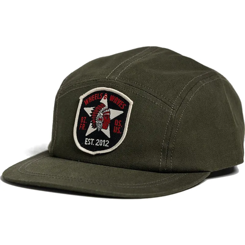 braune-6-panel-kappe-verstellbar-starfire-ww21-von-wheels-and-waves
