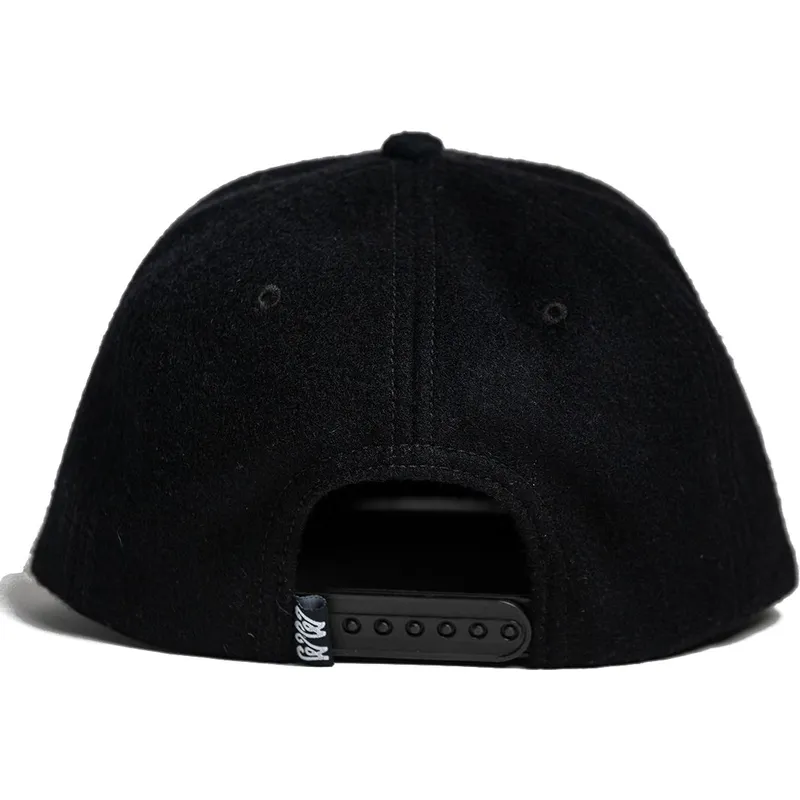 schwarze-flache-snapback-kappe-waw-ww29-von-wheels-and-waves