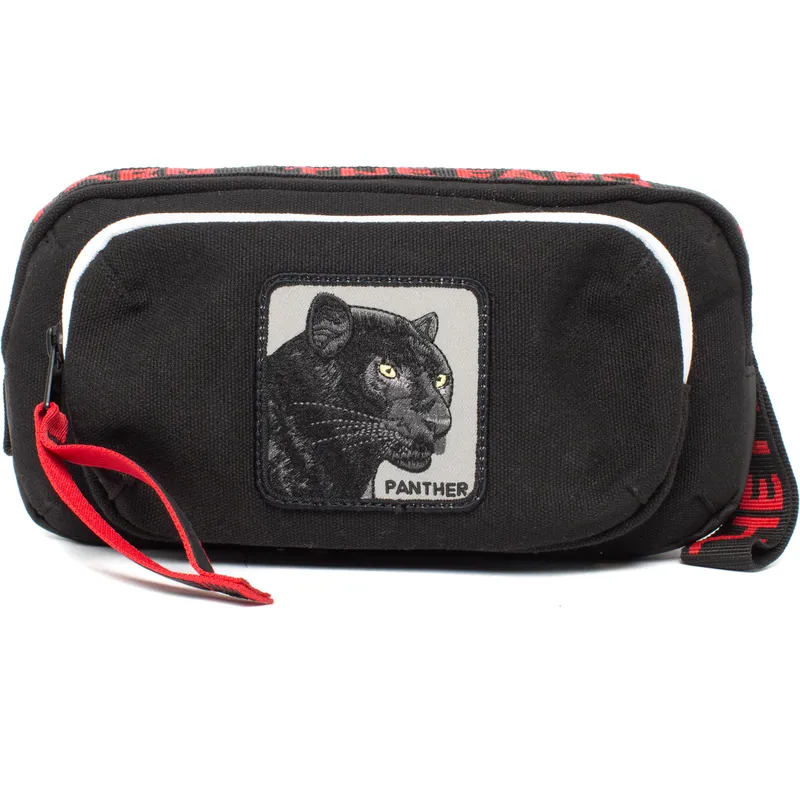 gurteltaschen-schwarz-der-rinonera-negra-pantera-panther-pack-of-life-the-farm-the-farm-von-goorin-bros