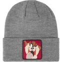 capslab-tasmanian-devil-bon-taz2-looney-tunes-grey-beanie