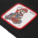 capslab-mario-kart-bon-smk-mar1-super-mario-bros-black-beanie