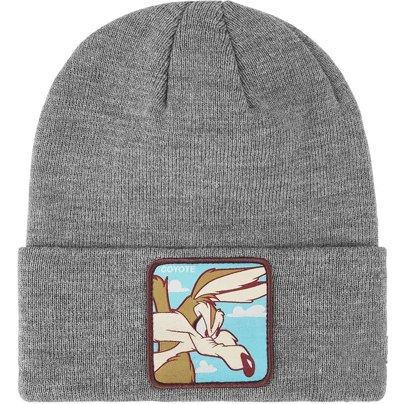 graue-mutze-coyote-bon-coy2-looney-tunes-von-capslab