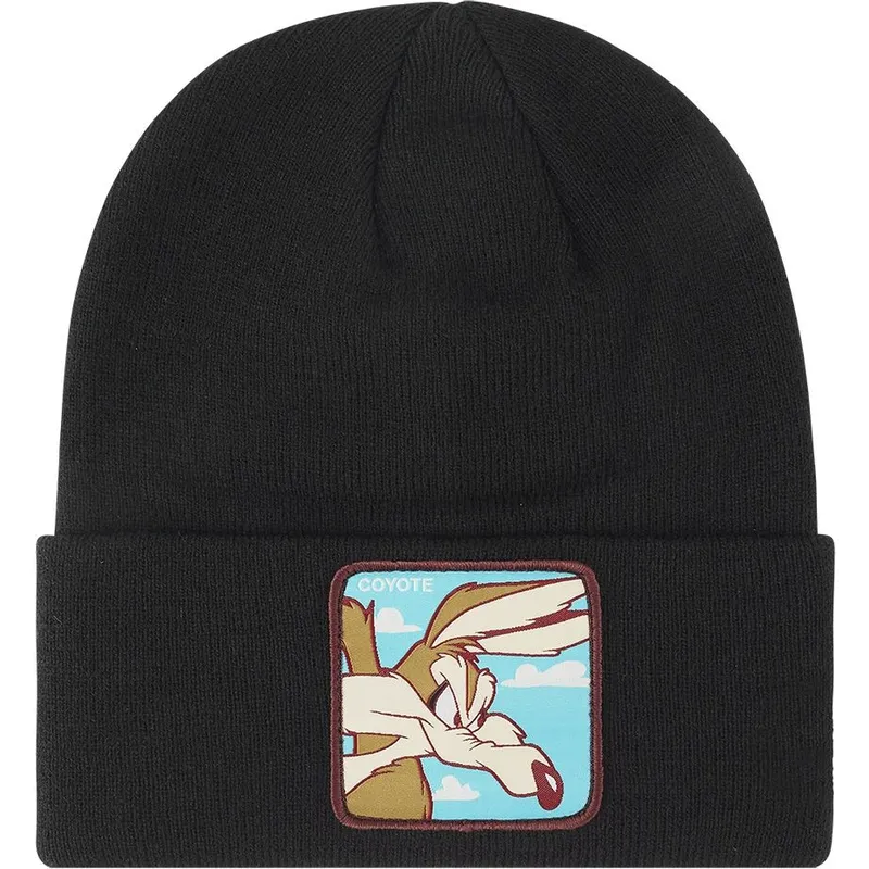 schwarze-mutze-coyote-bon-coy1-looney-tunes-von-capslab