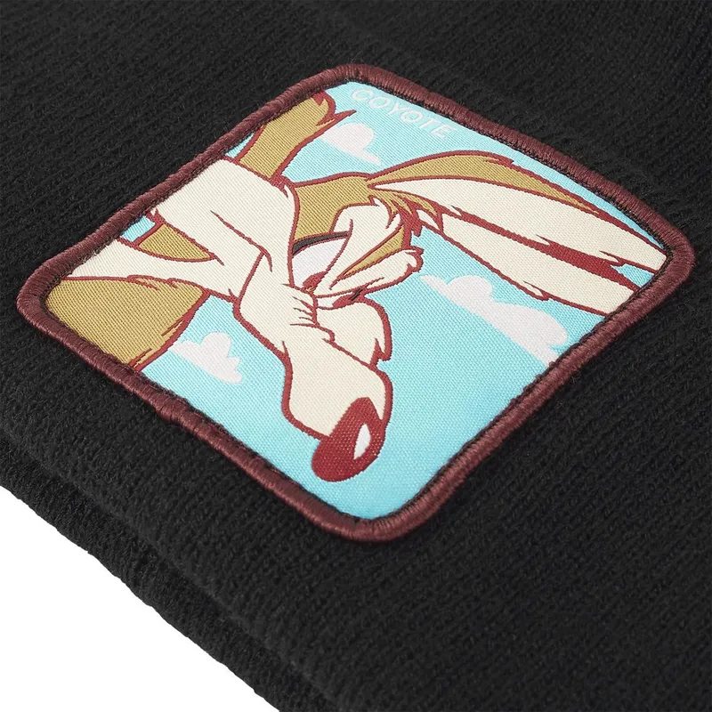 schwarze-mutze-coyote-bon-coy1-looney-tunes-von-capslab