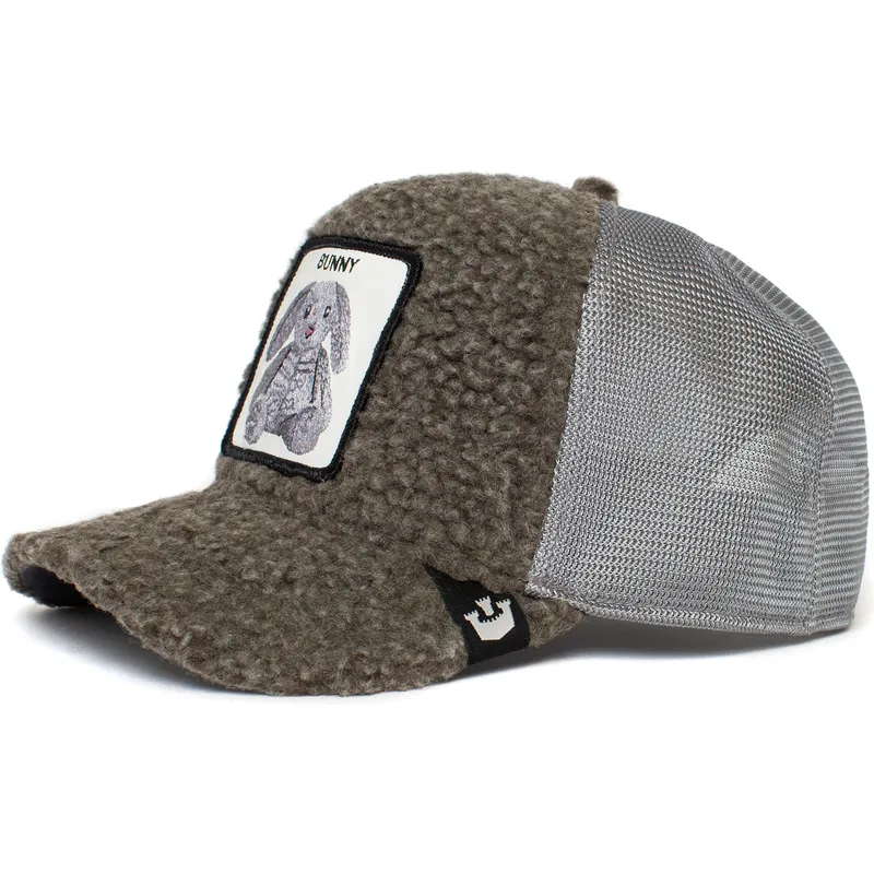mutzen-gebogen-braun-snapback-de-borreguillo-conejo-der-peluche-bunny-business-the-farm-the-farm-von-goorin-bros