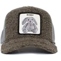 mutzen-gebogen-braun-snapback-de-borreguillo-conejo-der-peluche-bunny-business-the-farm-the-farm-von-goorin-bros