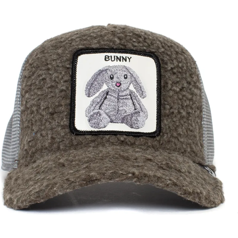 mutzen-gebogen-braun-snapback-de-borreguillo-conejo-der-peluche-bunny-business-the-farm-the-farm-von-goorin-bros