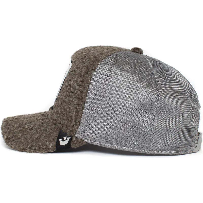 mutzen-gebogen-braun-snapback-de-borreguillo-conejo-der-peluche-bunny-business-the-farm-the-farm-von-goorin-bros