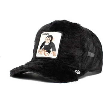 mutzen-gebogen-schwarz-snapback-de-borreguillo-mono-der-peluche-go-bananas-the-farm-the-farm-von-goorin-bros