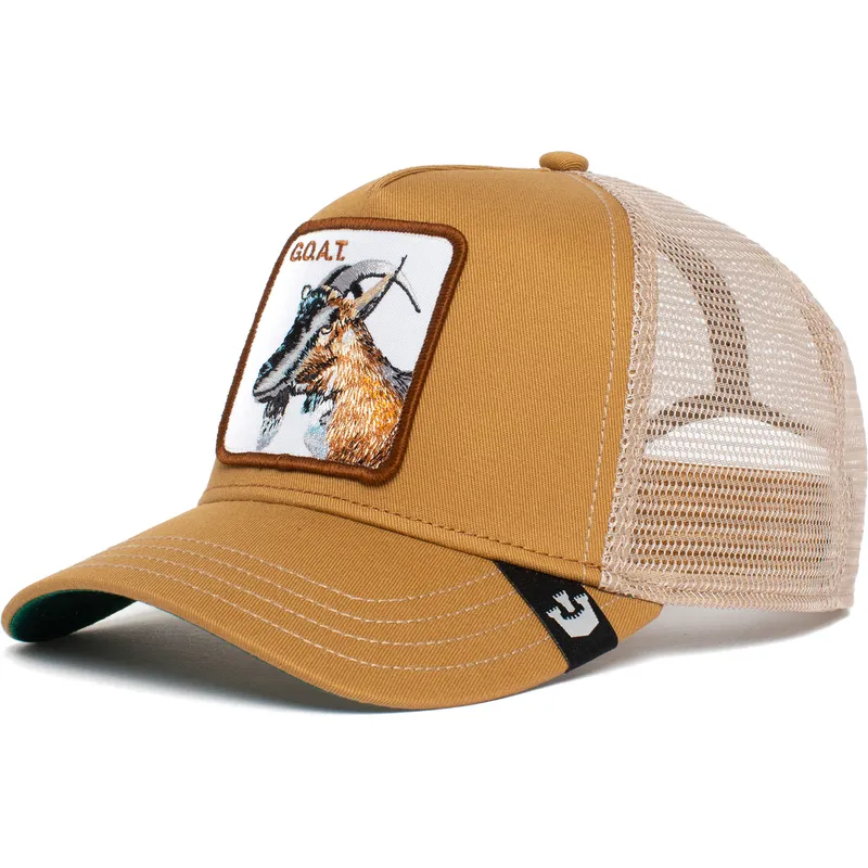 braune-trucker-kappe-ziege-the-goat-the-farm-von-goorin-bros