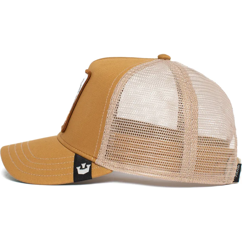 braune-trucker-kappe-ziege-the-goat-the-farm-von-goorin-bros