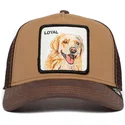 trucker-cap-braun-hund-labrador-retriever-the-loyal-dog-the-farm-von-goorin-bros