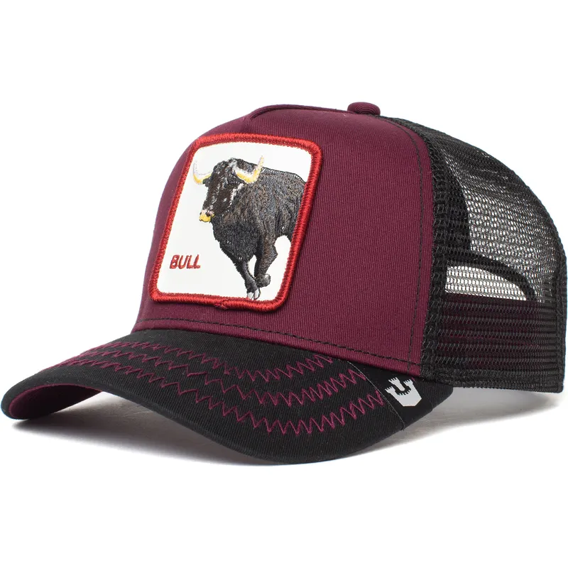 mutzen-gebogen-rot-snapback-the-farm-von-goorin-bros