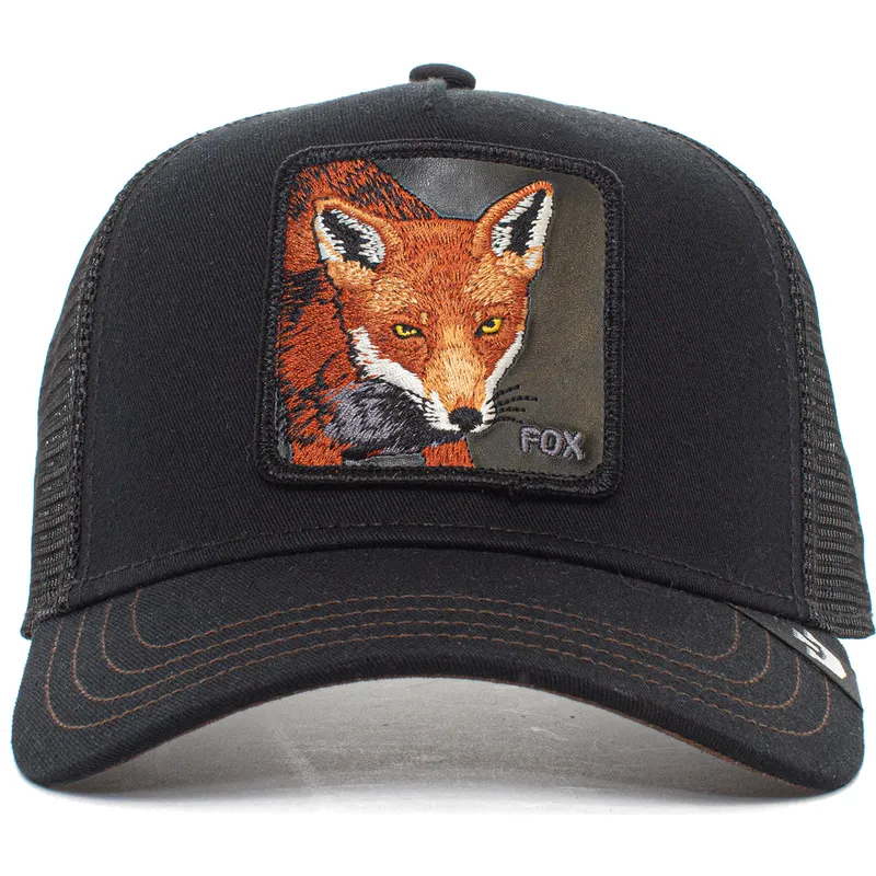 schwarze-trucker-kappe-fuchs-the-fox-the-farm-von-goorin-bros