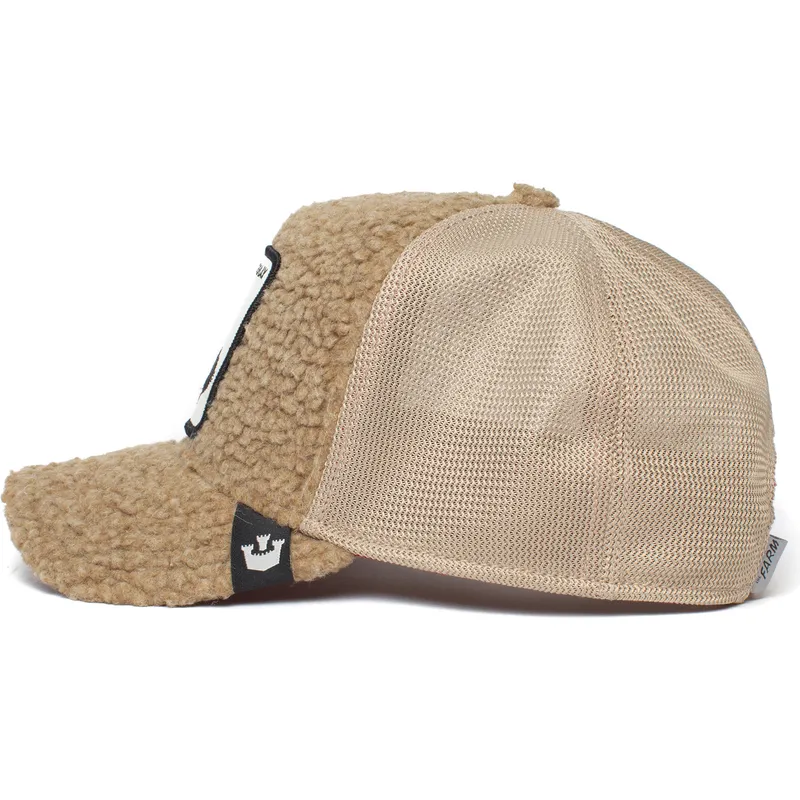 mutzen-gebogen-braun-snapback-fur-kinder-de-borreguillo-caballo-der-peluche-horse-play-little-horsey-the-farm-the-farm-von-goori