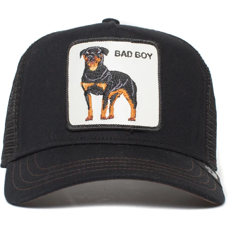 mutzen-gebogen-schwarz-snapback-fur-kinder-the-farm-von-goorin-bros