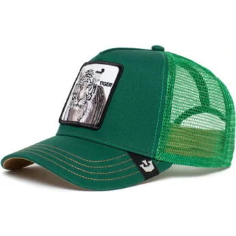 trucker-kappe-grun-tiger-the-silver-tiger-the-farm-von-goorin-bros