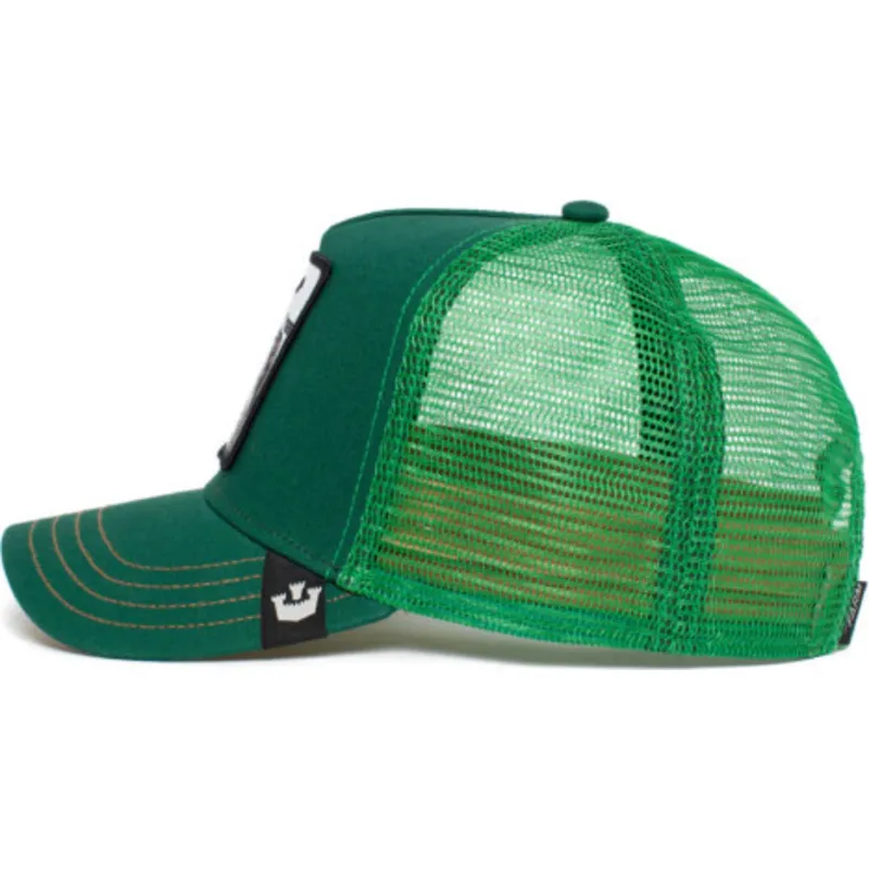 trucker-kappe-grun-tiger-the-silver-tiger-the-farm-von-goorin-bros