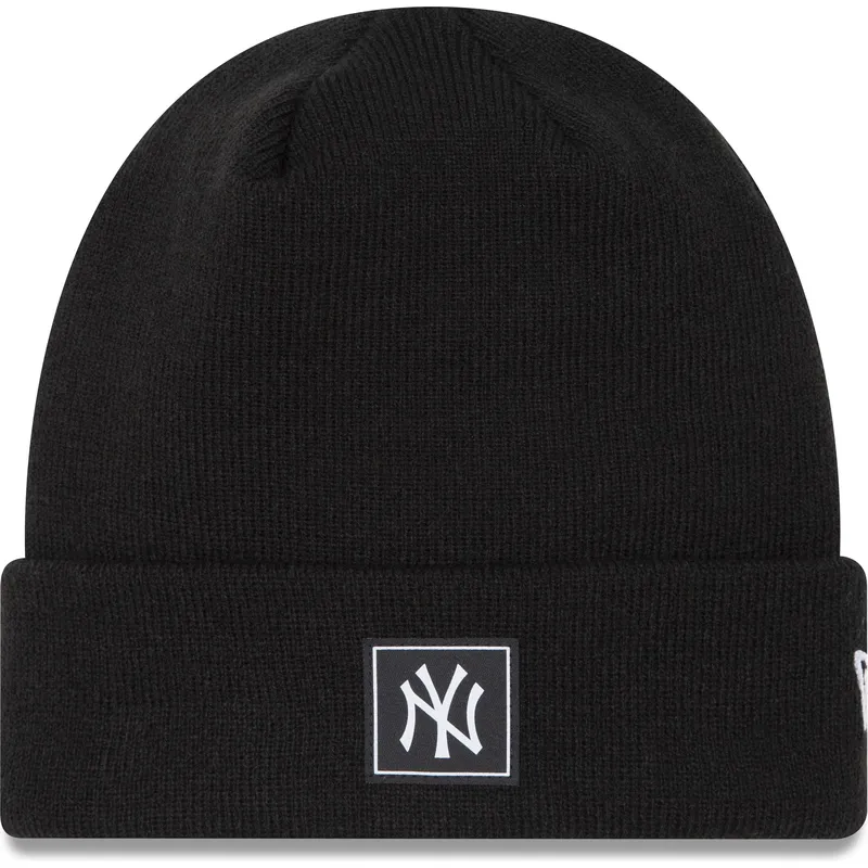 mutzen-schwarz-team-cuff-der-new-york-yankees-mlb-von-new-era