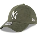 mutzen-gebogen-grun-angepasst-39thirty-cord-der-new-york-yankees-mlb-von-new-era