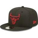 mutzen-flach-schwarz-snapback-9fifty-neon-pack-der-chicago-bulls-nba-von-new-era