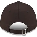 schwarze-verstellbare-curved-cap-mit-gelbem-logo-9forty-seasonal-infill-der-new-york-yankees-mlb-von-new-era