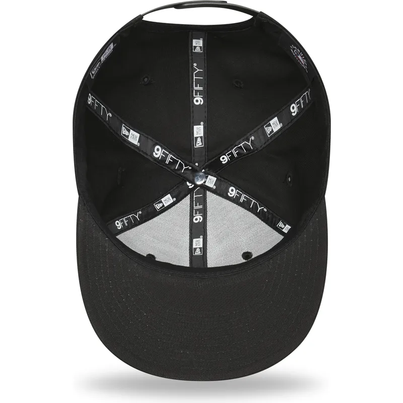 mutzen-flach-schwarz-snapback-9fifty-league-essential-der-los-angeles-dodgers-mlb-von-new-era
