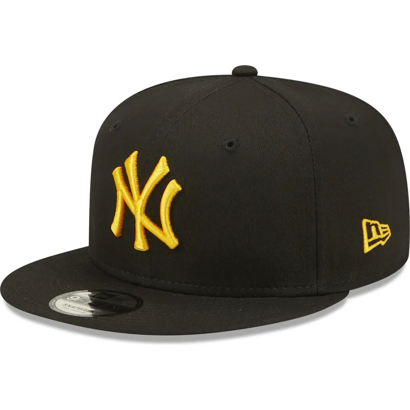 mutzen-flach-schwarz-snapback-9fifty-league-essential-der-new-york-yankees-mlb-von-new-era