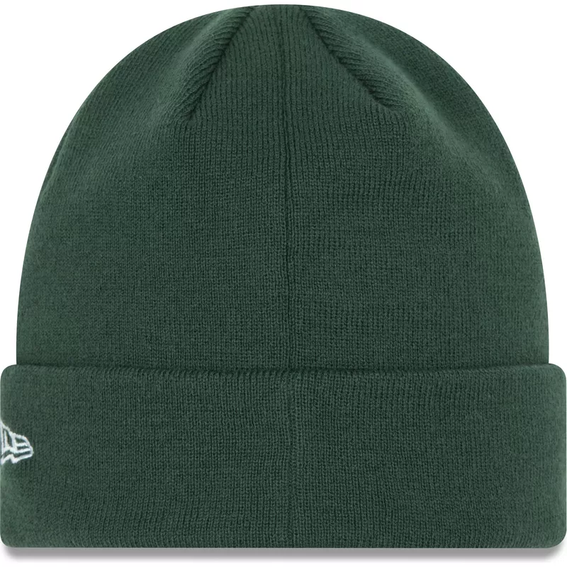 bonnet-vert-fonce-league-essential-cuff-new-york-yankees-mlb-new-era